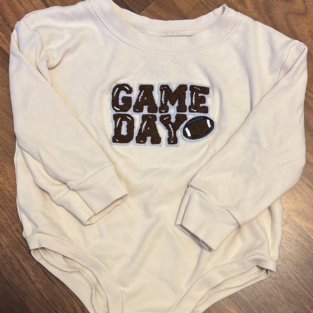 Game day onesie